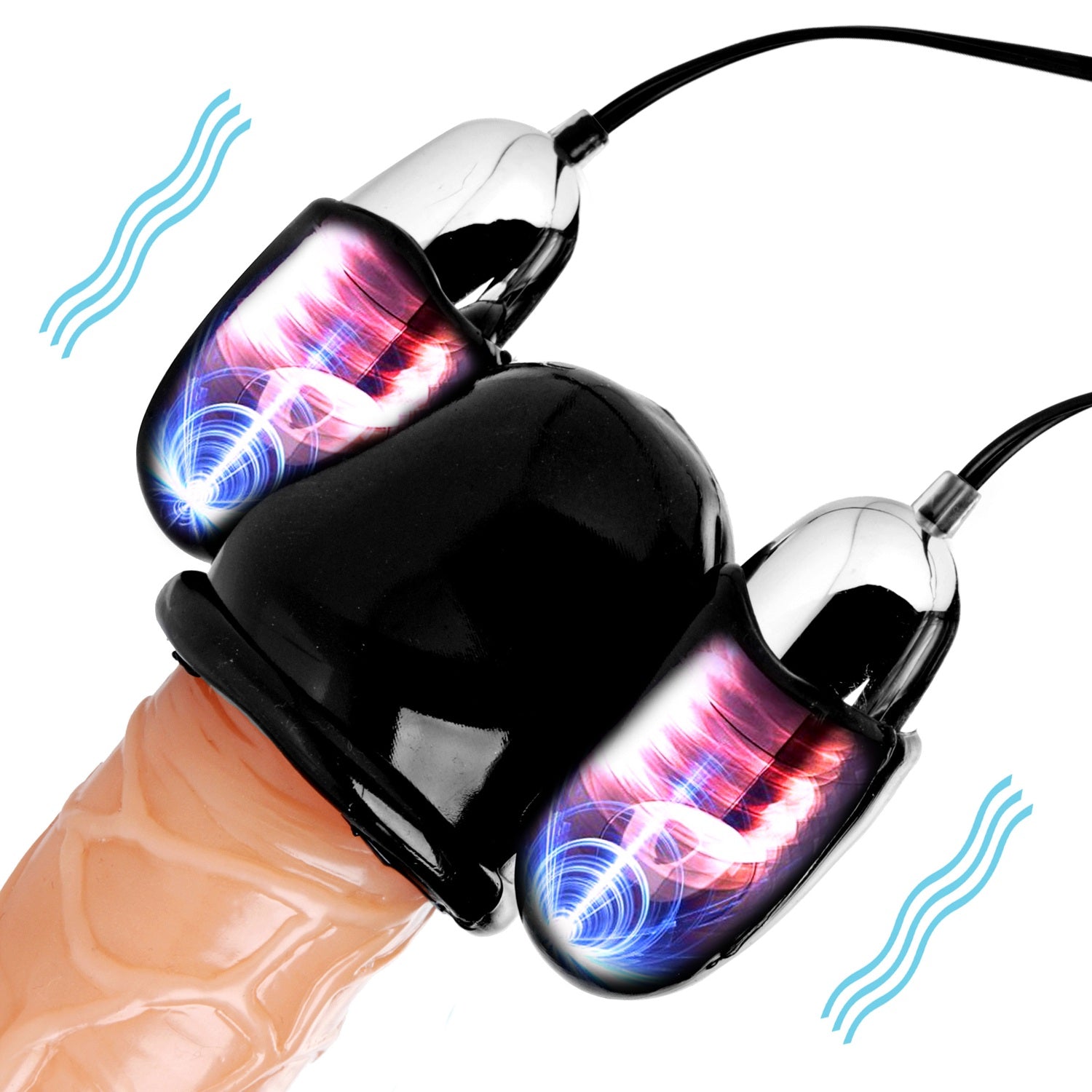 XR Brands Multi Speed Vibrating Penis Head Teaser