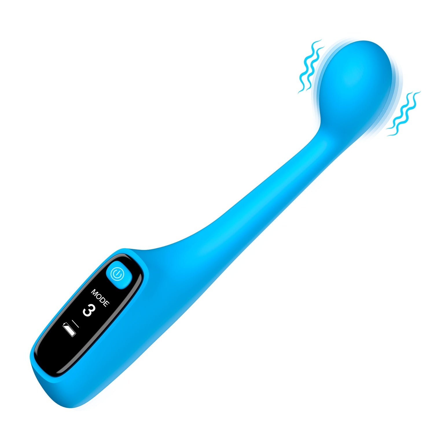 XR Brands Silicone G-spot Vibrator with Digital Display