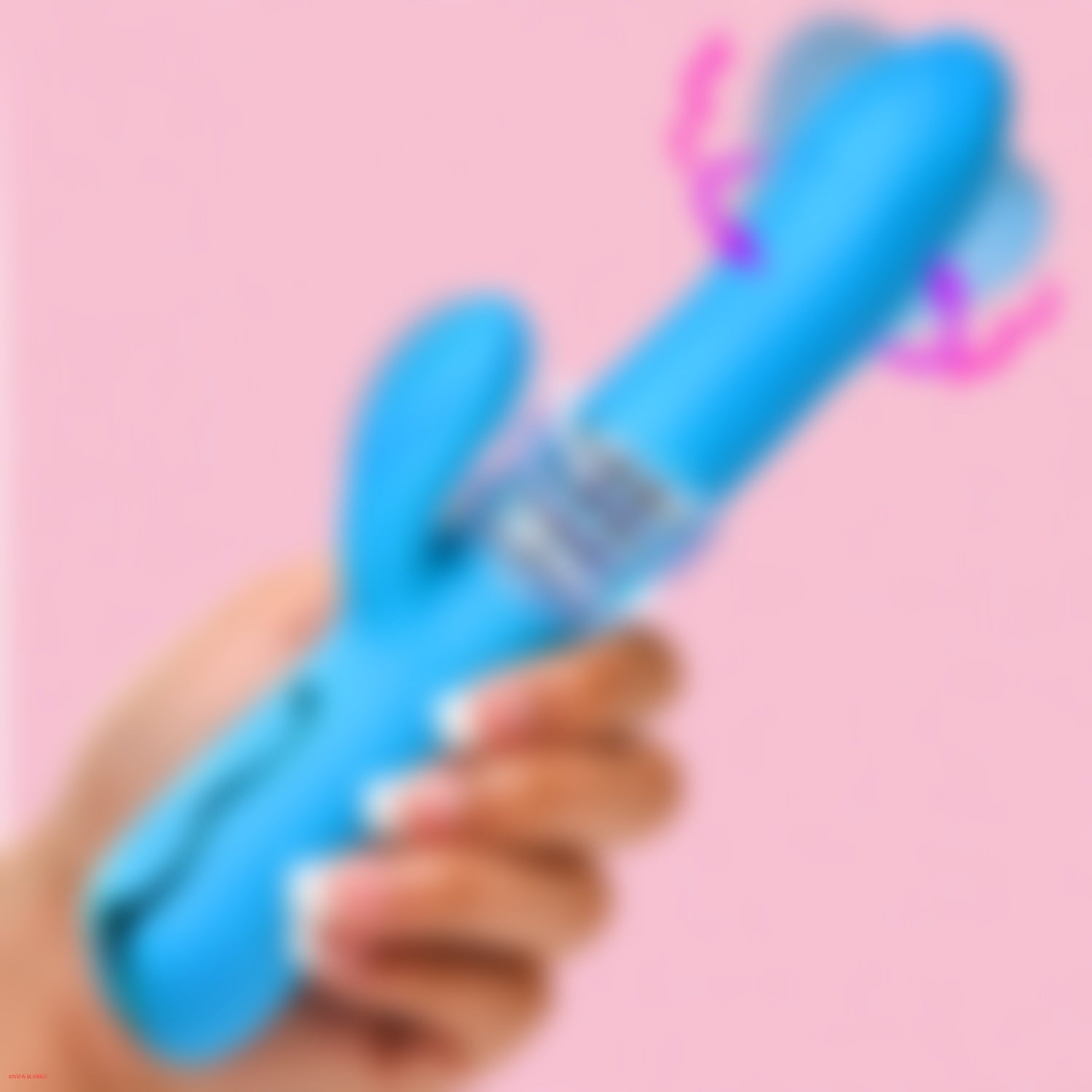 XR Brands Rotating Beaded Silicone Rabbit Vibrator