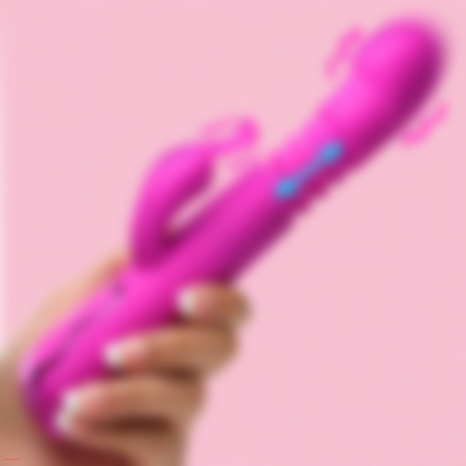 XR Brands Thrusting Silicone Rabbit Vibrator