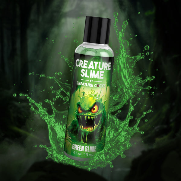 XR Brands Green Creature Slime Water-Based Lubricant - 4oz