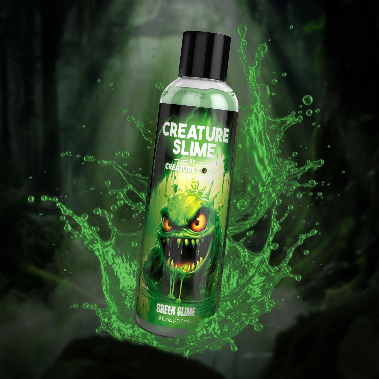 XR Brands Green Creature Slime Water-Based Lubricant - 8oz