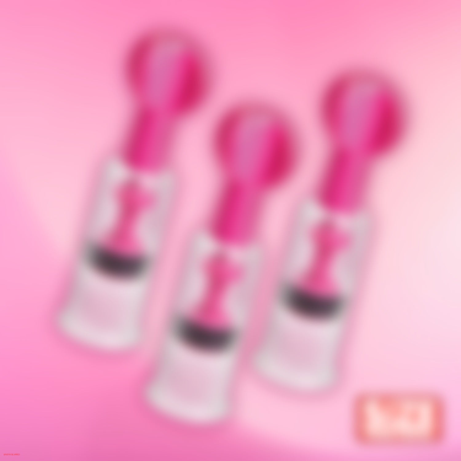 XR Brands MAXtwist Clit & Nipple Triple Sucker Set - Pink