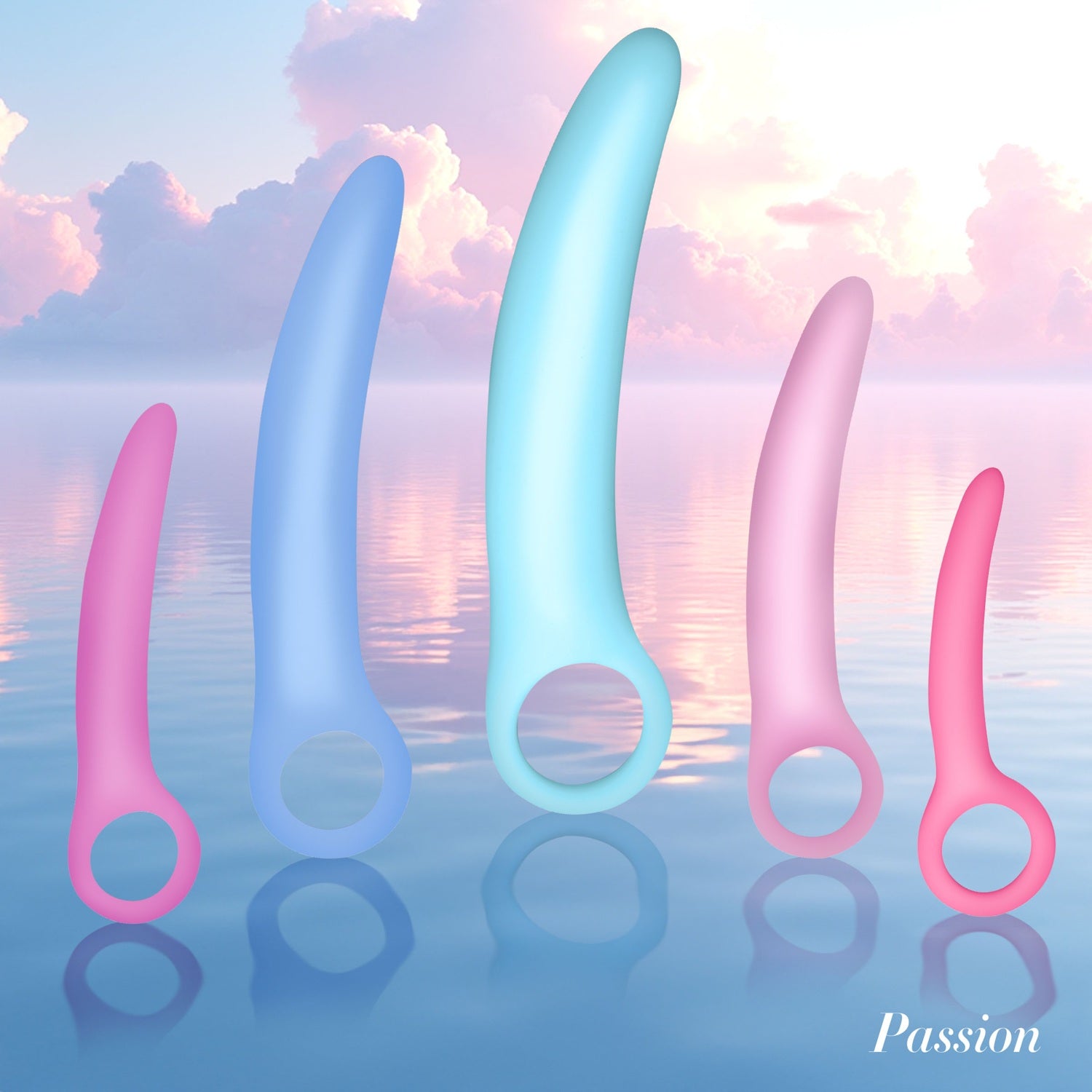 XR Brands Silicone Kegel Exerciser Set