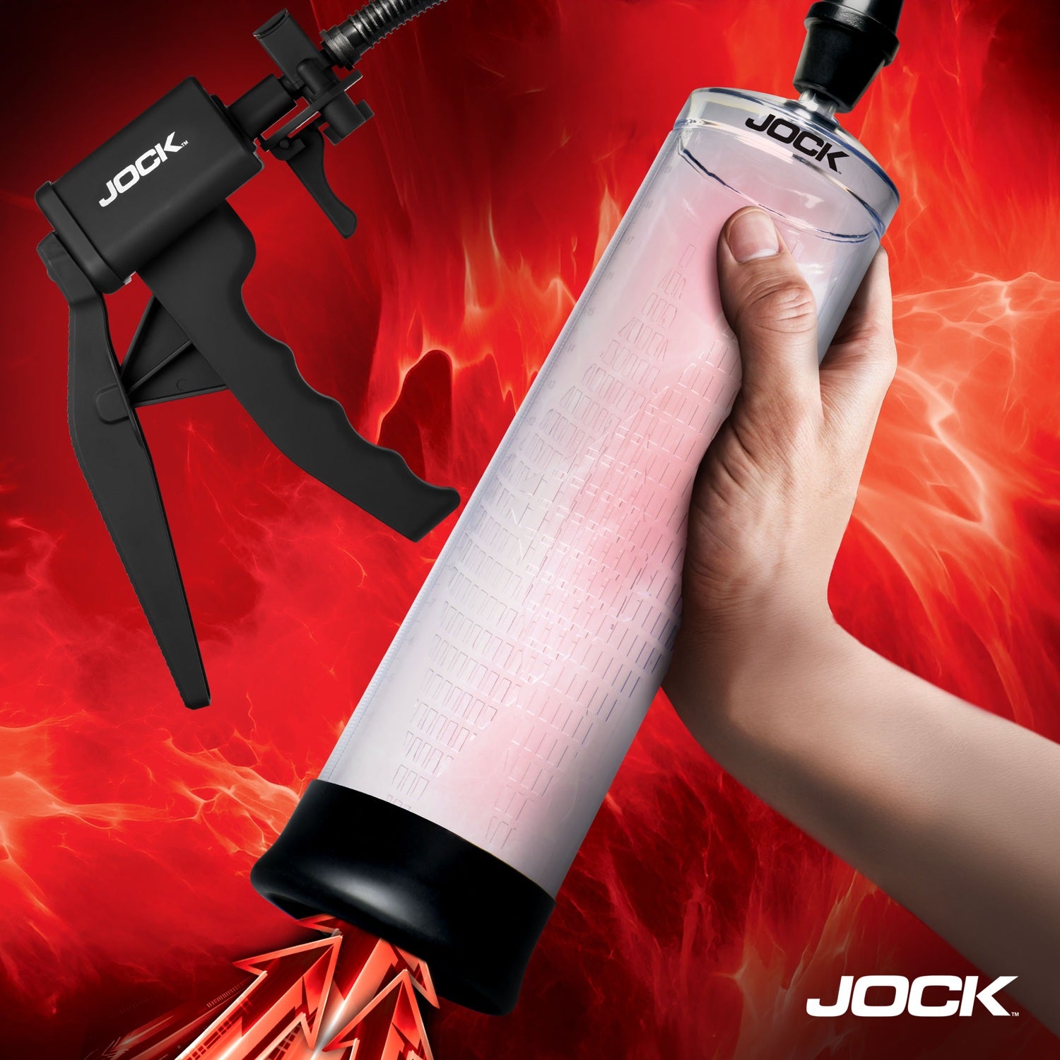 Curve Toys Amp Up Penis Pump with Trigger Handle