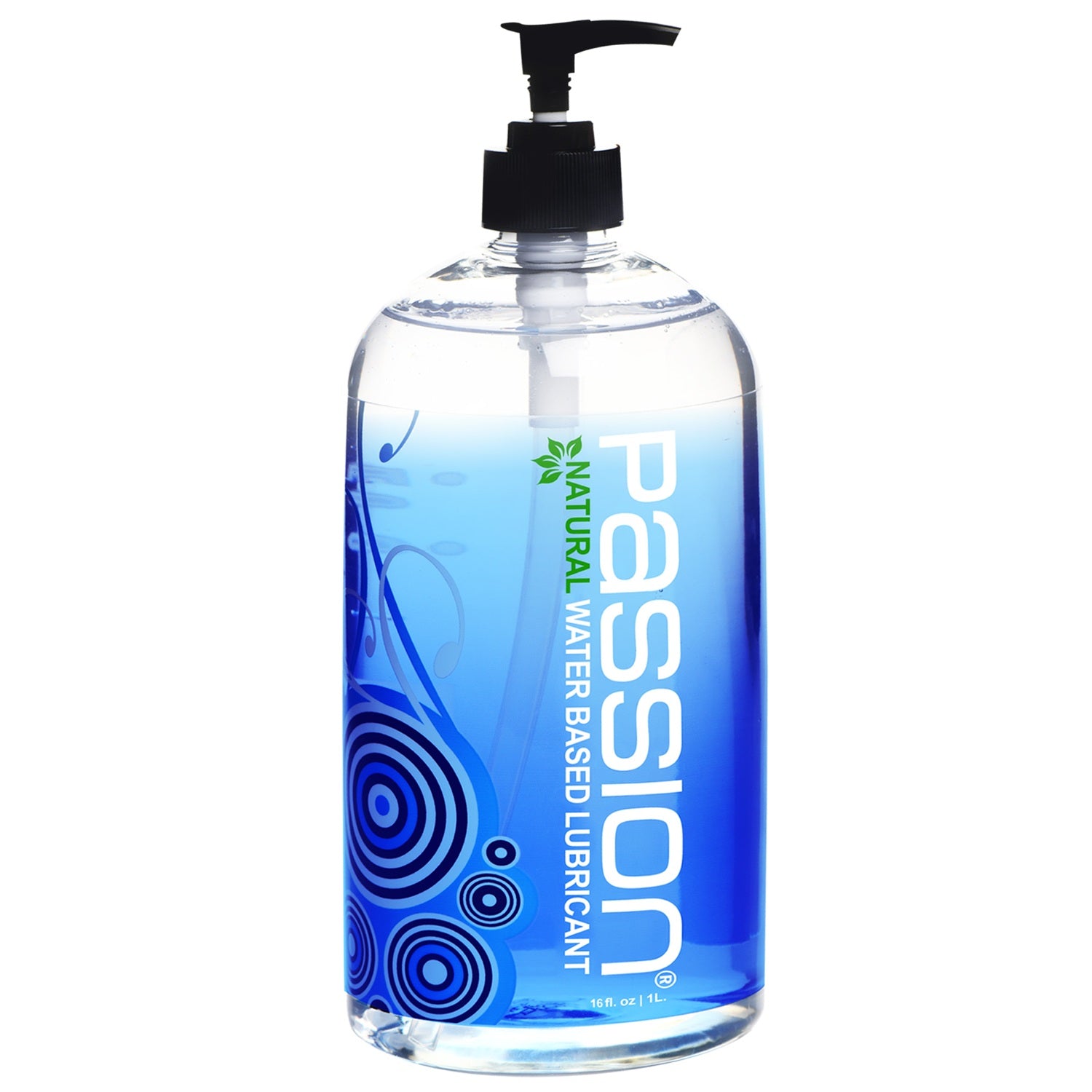 XR Brands Passion Natural Water-Based Lubricant - 16 oz