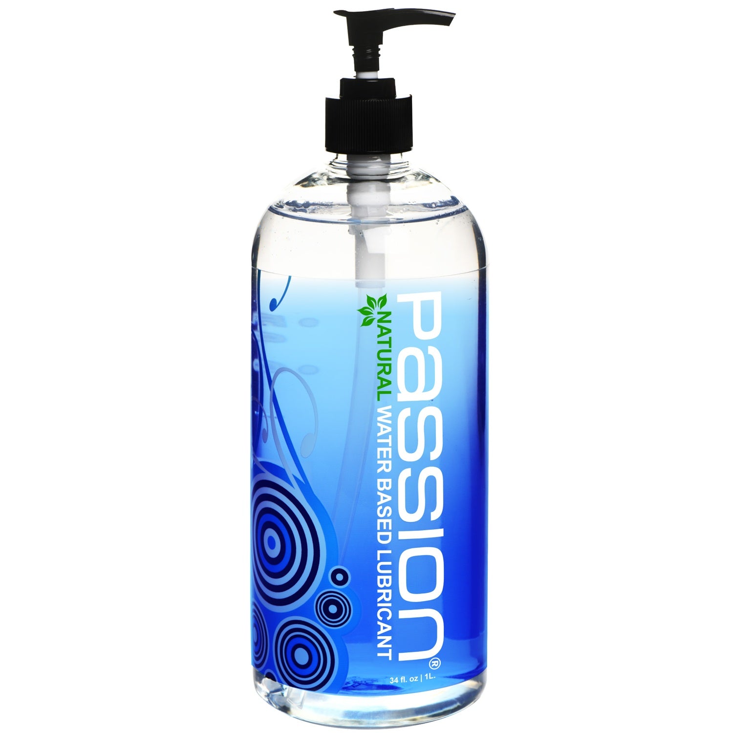 XR Brands Passion Natural Water-Based Lubricant - 34 oz