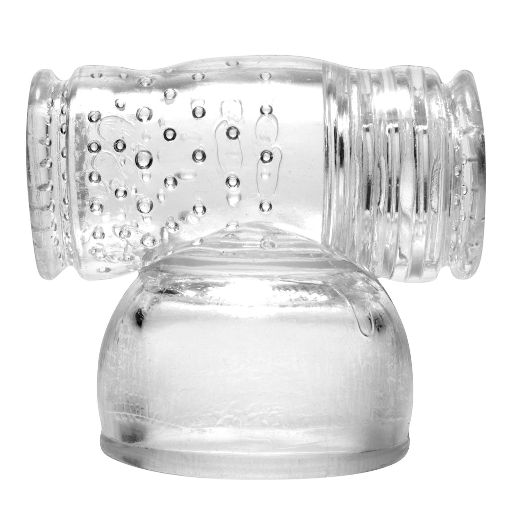 Wand Essentials Hummingbird Masturbator Attachment Clear