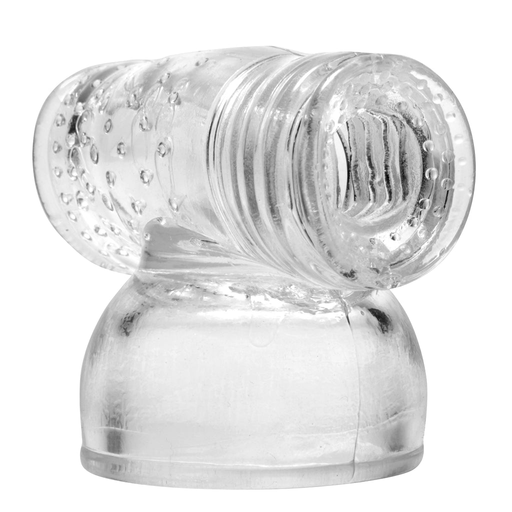 Wand Essentials Hummingbird Masturbator Attachment Clear