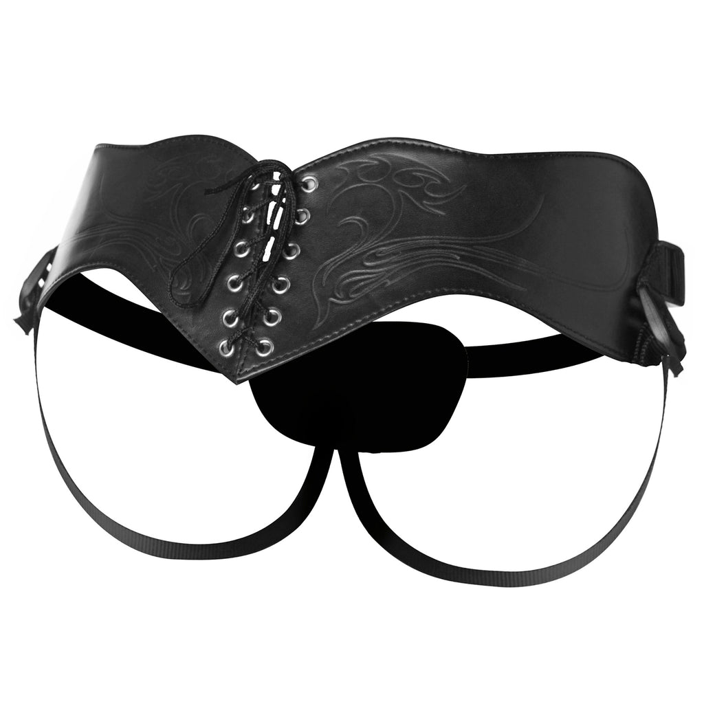 Strict Leather Leather Corset Harness Black