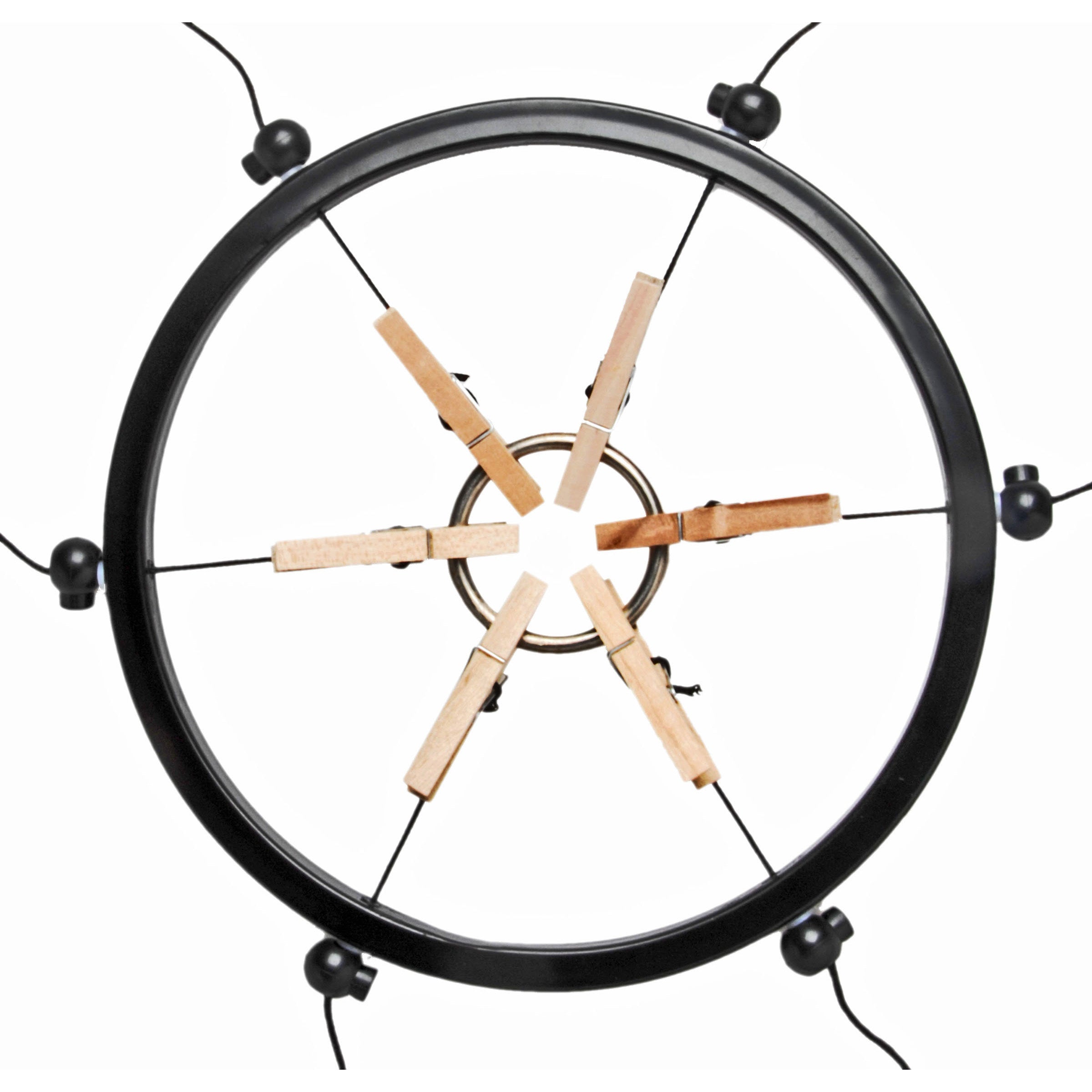 Master Series The Pussy Spreader Female Bondage Device Black