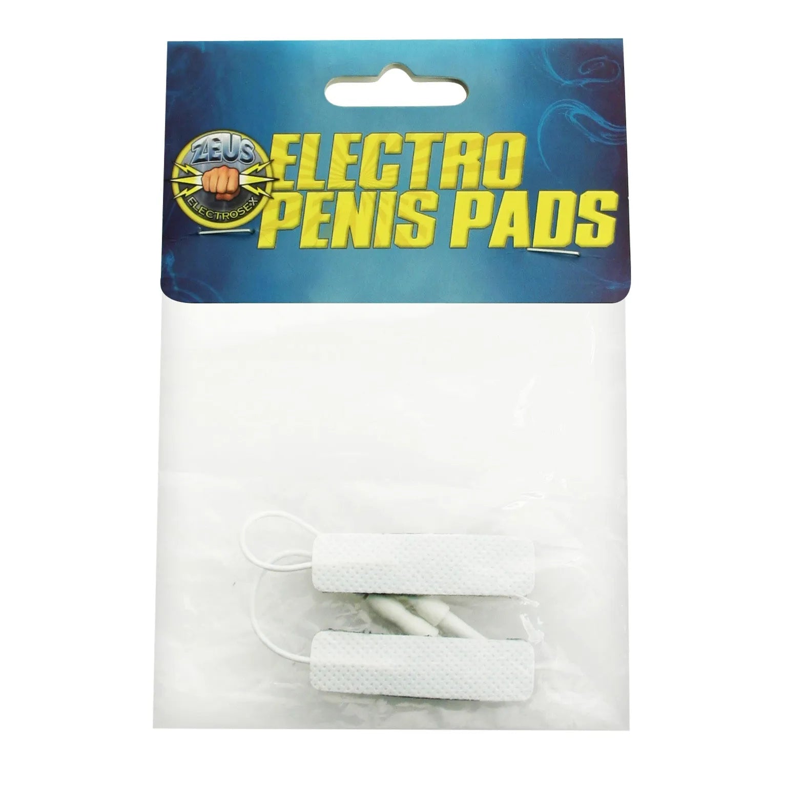 Zeus Electrosex Zeus Electrode Penis Pads White