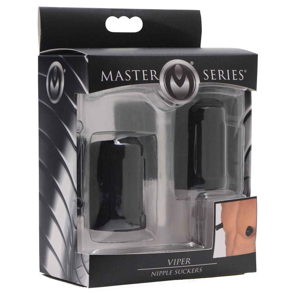 Master Series Viper Nipple Suckers Black