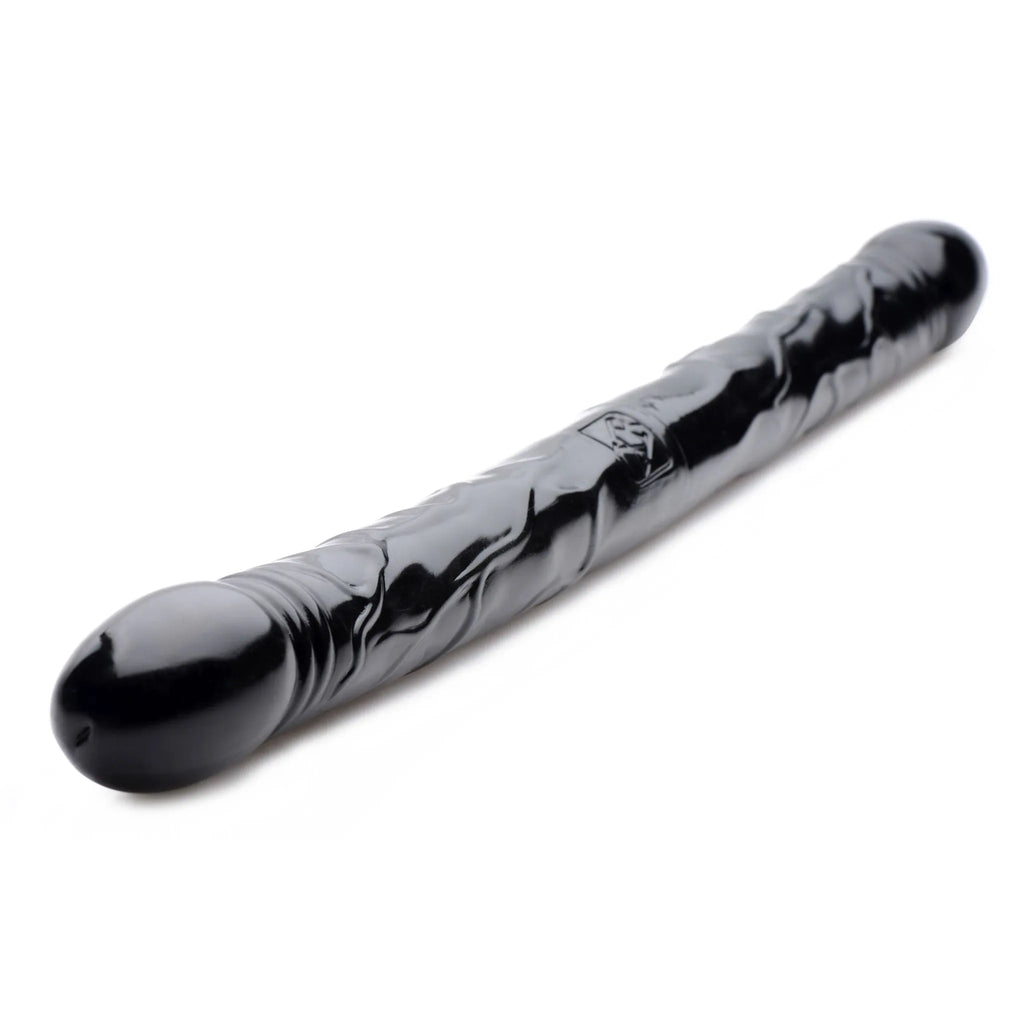 Master Series Double Ended Black Dildo Black