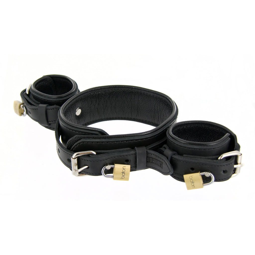 Strict Leather Strict Leather Wrist to Neck Restraint Black