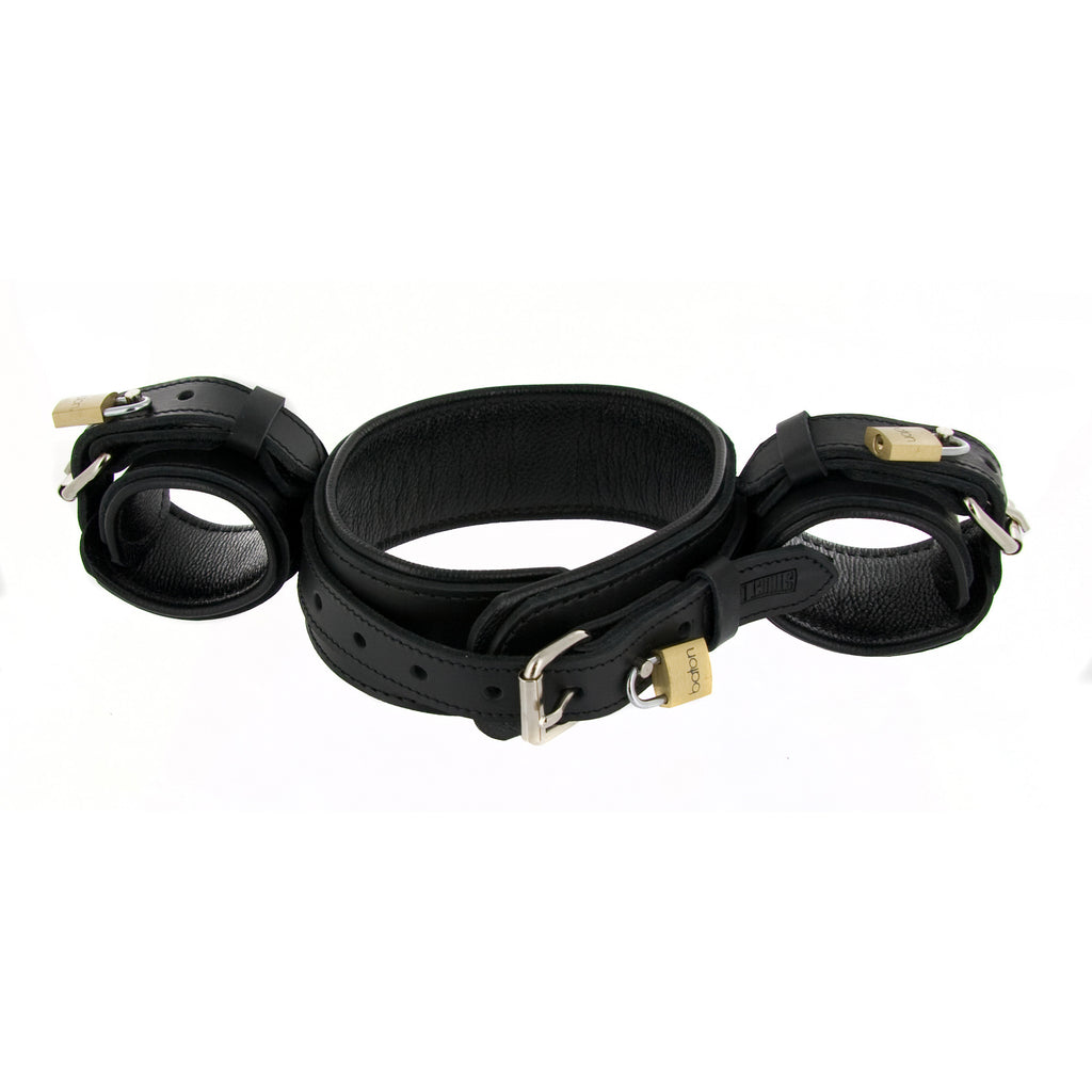 Strict Leather Strict Leather Wrist to Neck Restraint Black