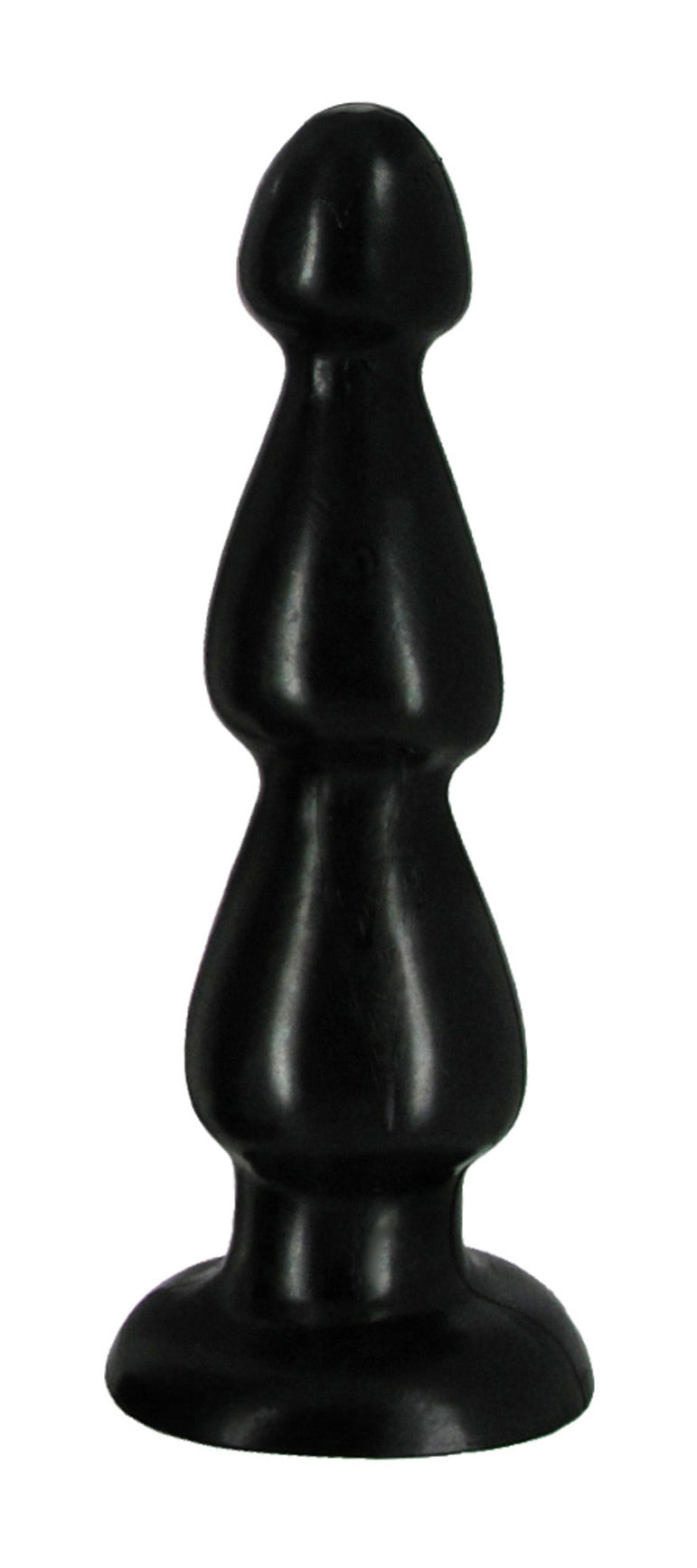 Master Series Three Bumps for your Rump Butt Plug- Small Black / Small