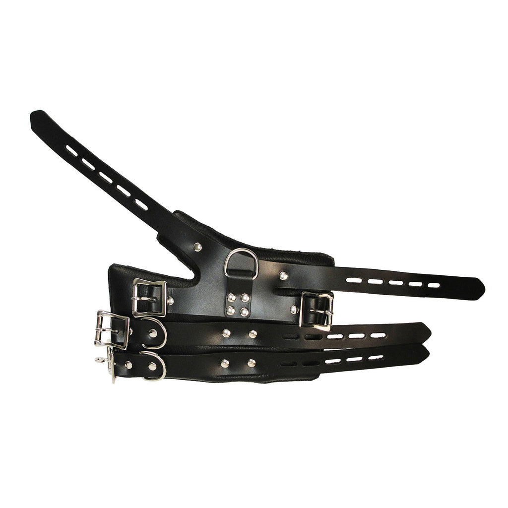 Strict Leather Strict Leather Four Buckle Suspension Cuffs Black