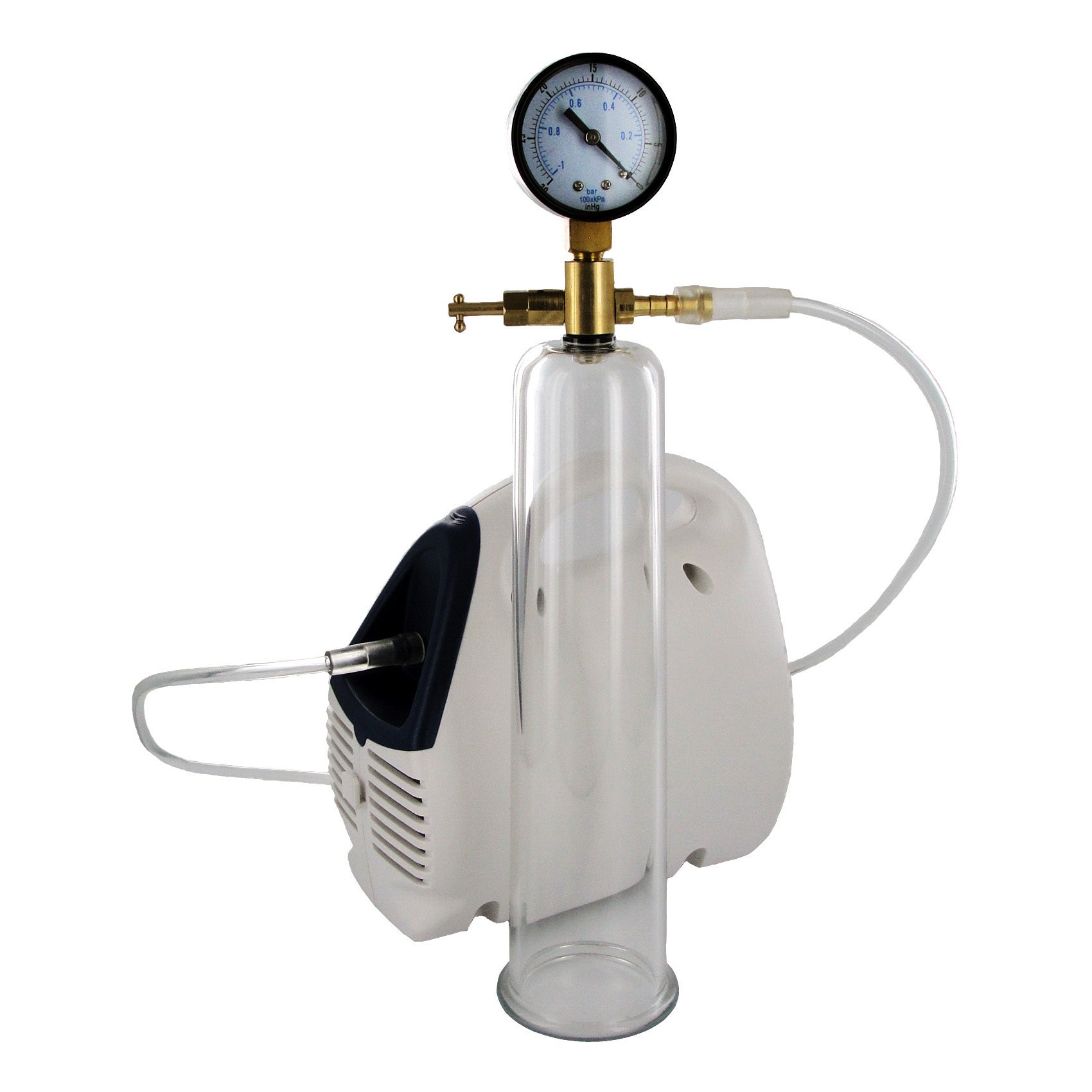 Size Matters Bionic Electric Pump Kit with Penis Cylinder White