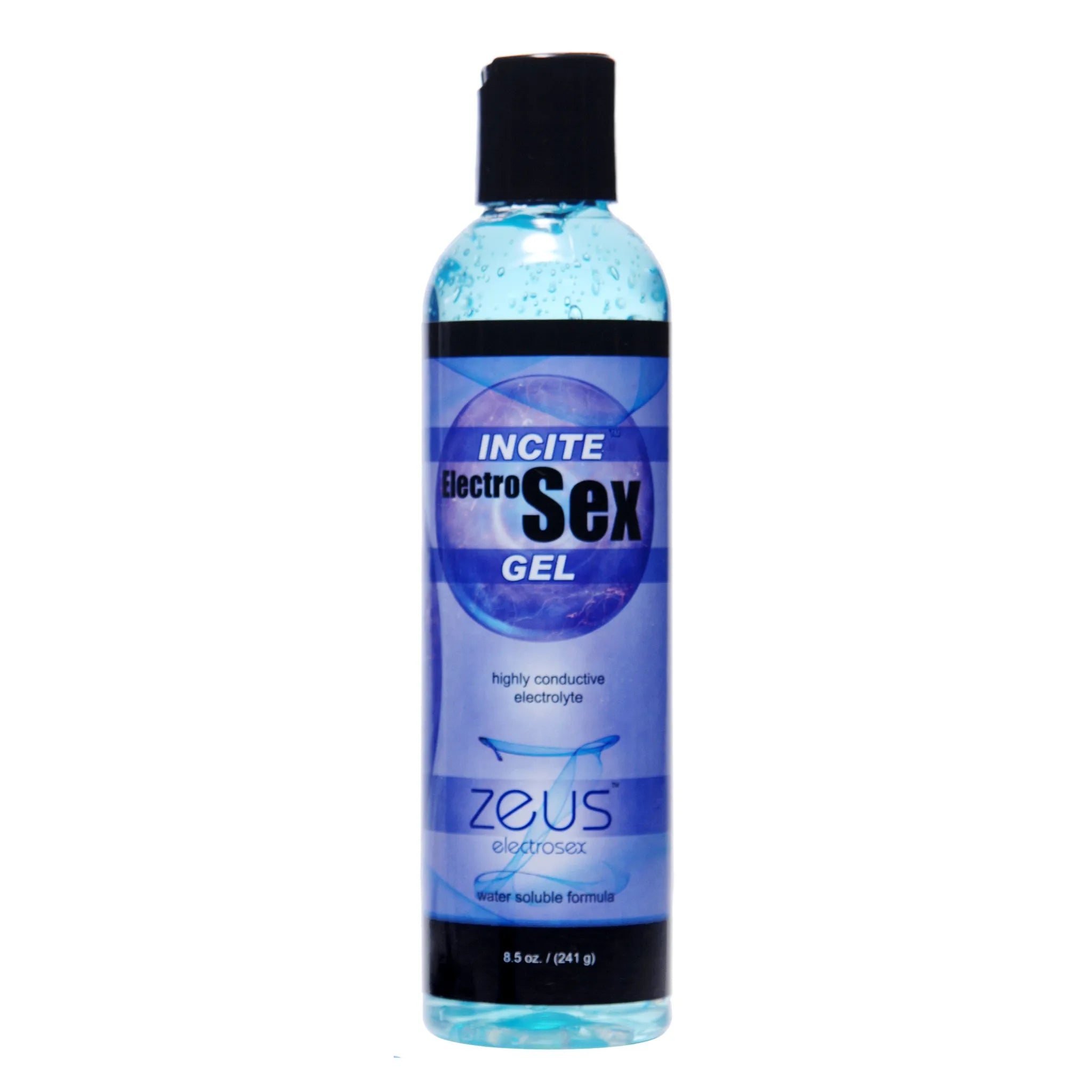 Zeus Electrosex Zeus Incite Electrosex Gel - 8.5 oz Blue