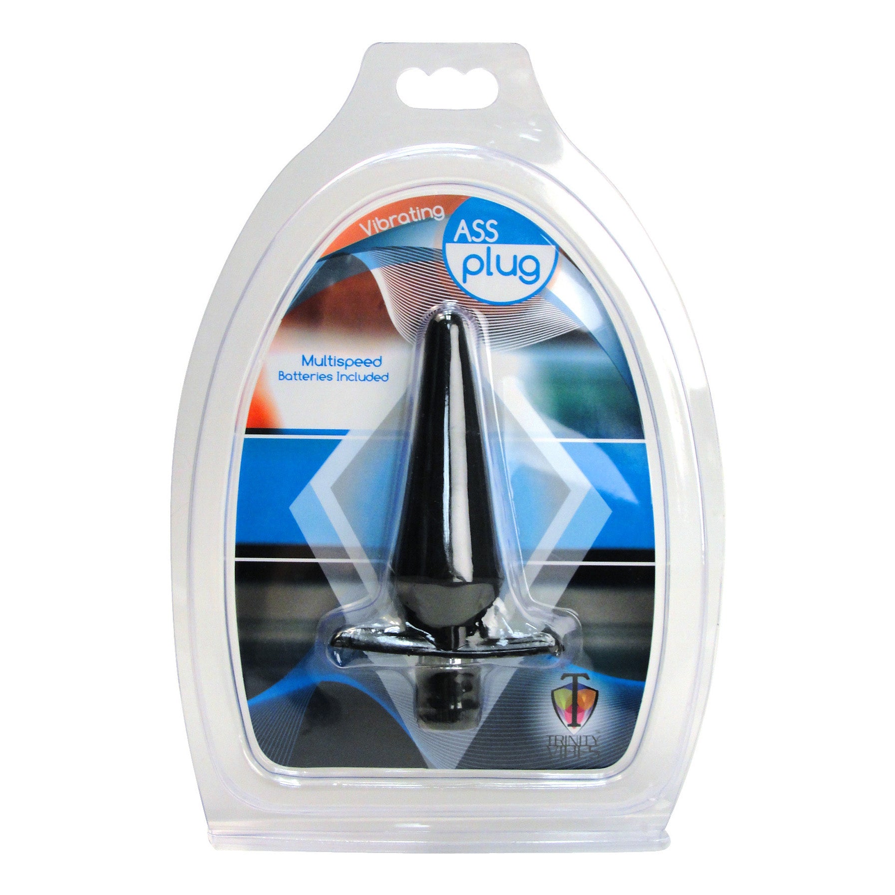 Trinity Men Trinity Vibrating Ass Plug Black