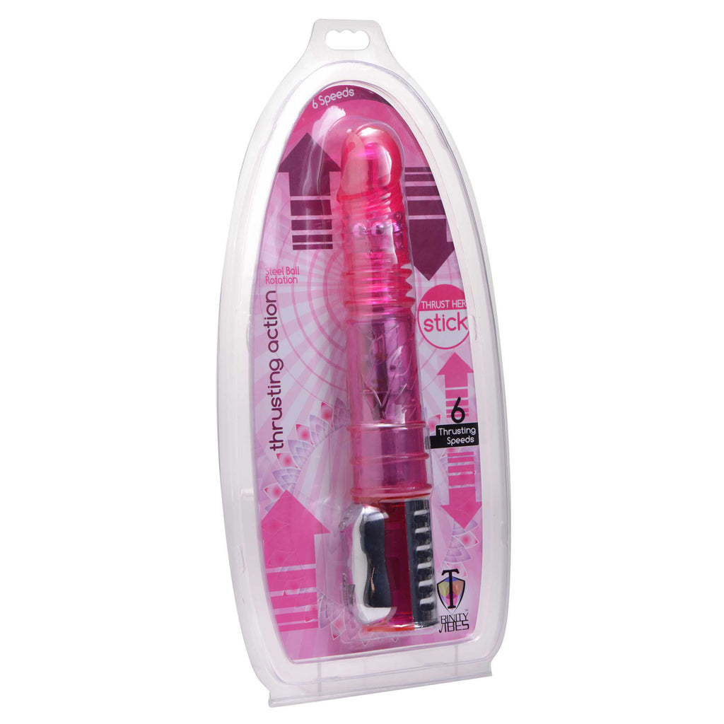 Trinity Vibes ThrustHer Sex Stick- Pink Pink