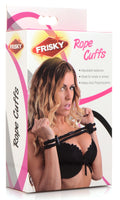 Frisky Original Sin Rope Cuffs Black