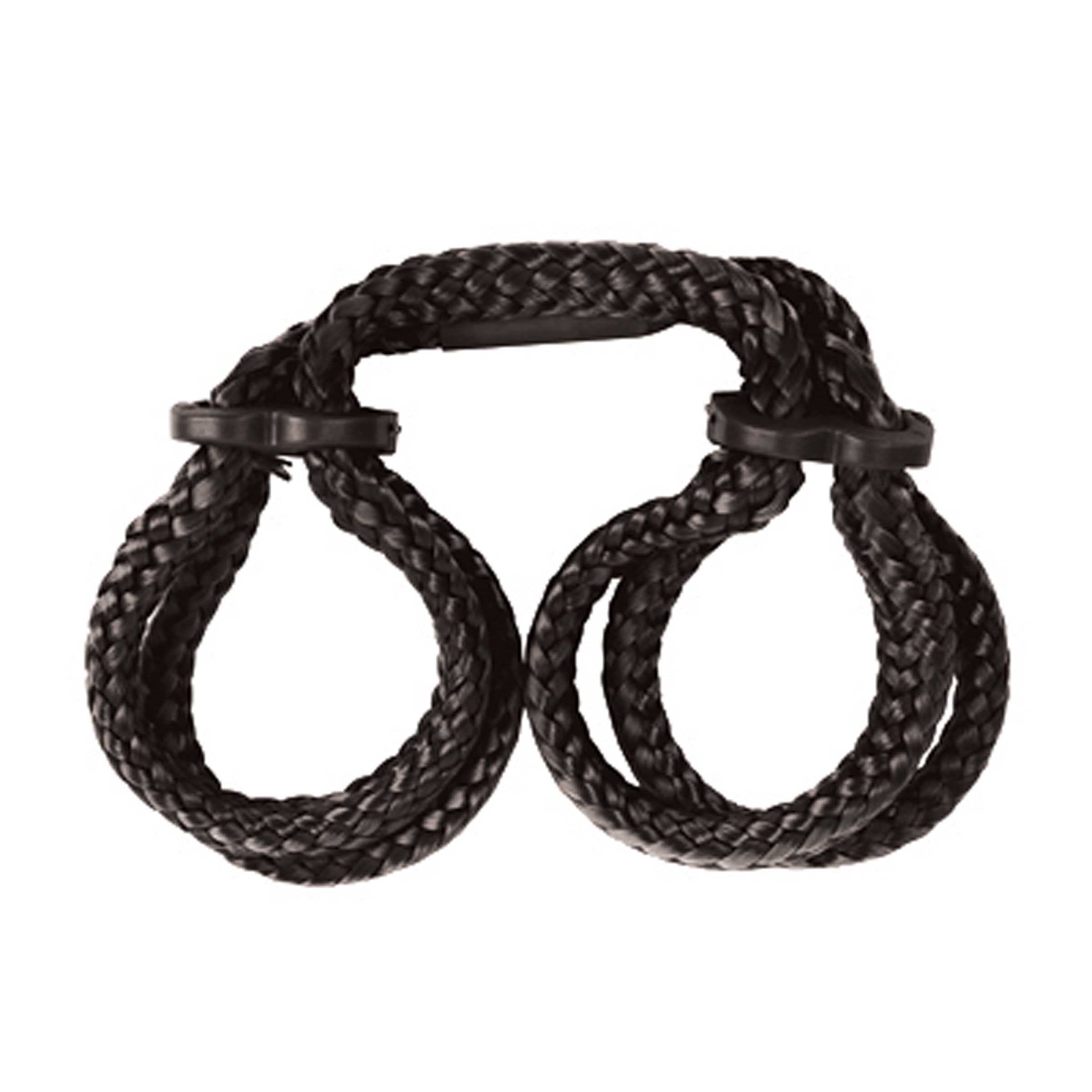 Frisky Original Sin Rope Cuffs Black
