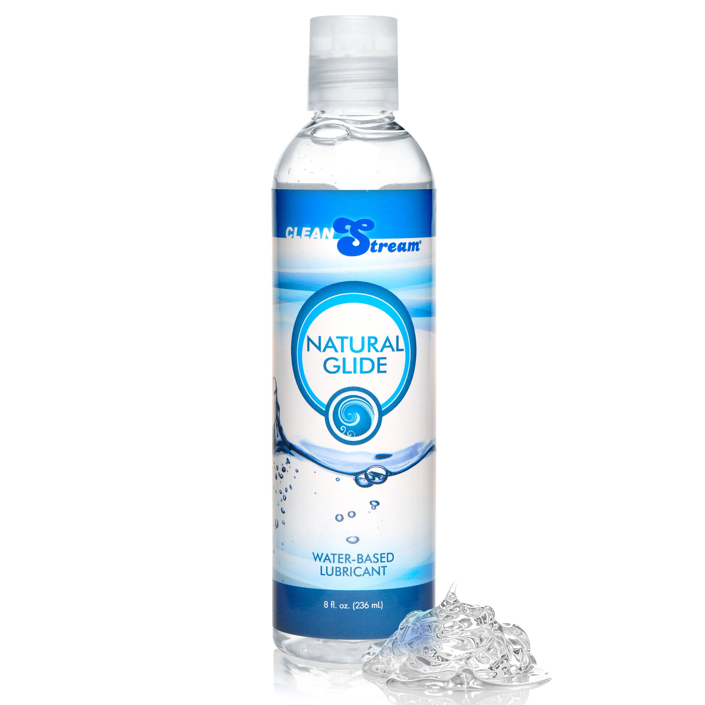 CleanStream CleanStream Water-Based Anal Lube 8 oz Clear