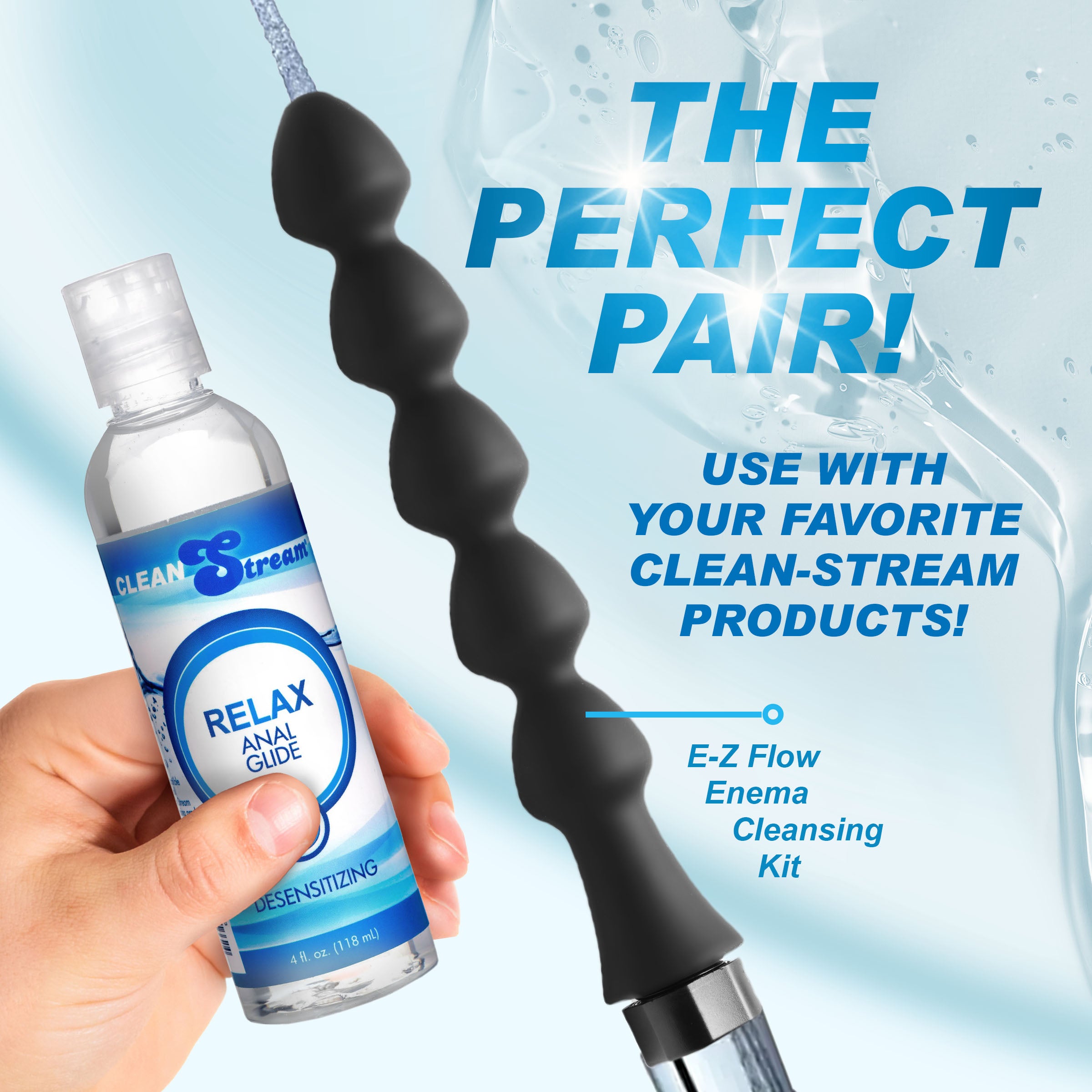 CleanStream CleanStream Relax Desensitizing Anal Lube 4 oz Clear