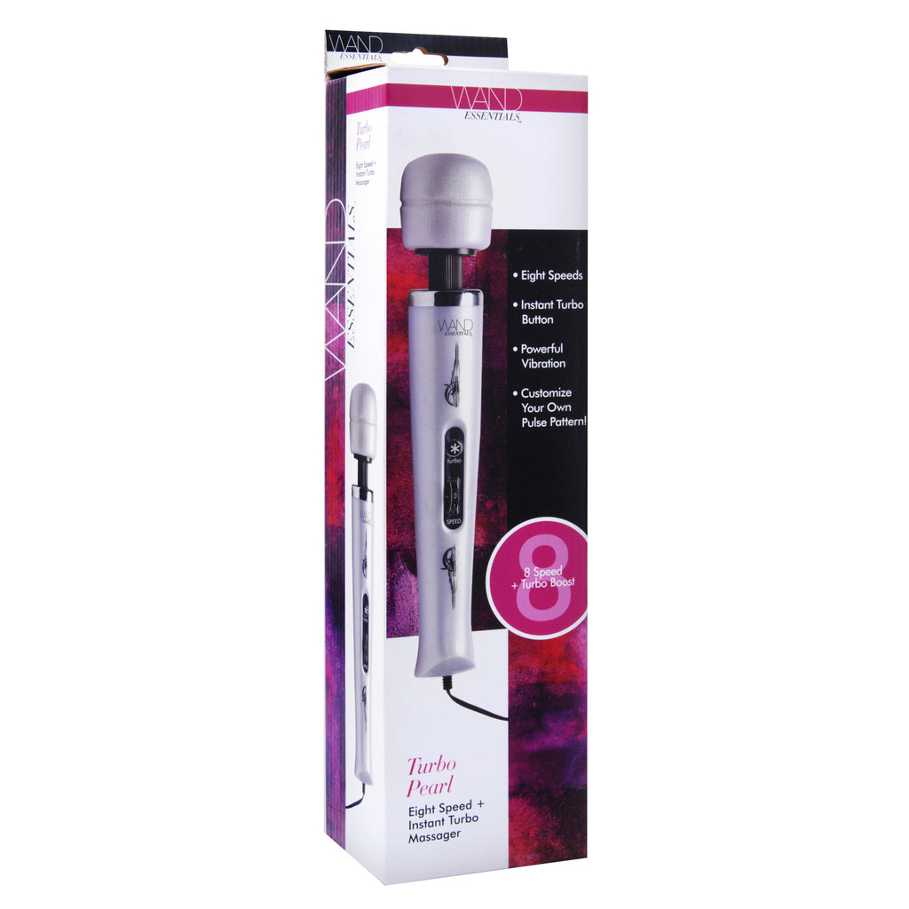 Wand Essentials Wand Essentials 8 Speed Turbo Pearl Massager - 110V Purple