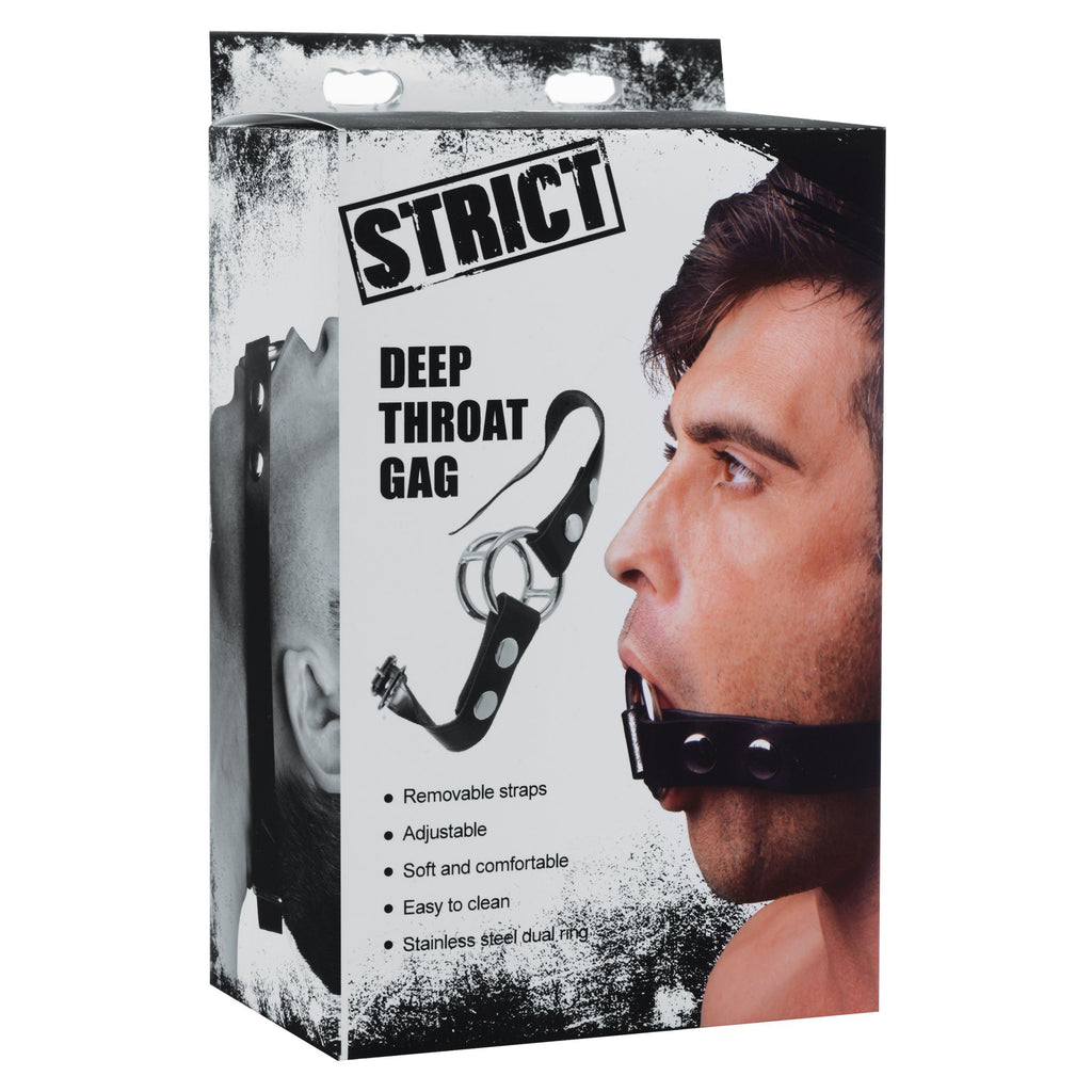 STRICT The Deep Throat Gag Black