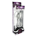 Prisms Erotic Glass Devi Glass Plug Clear