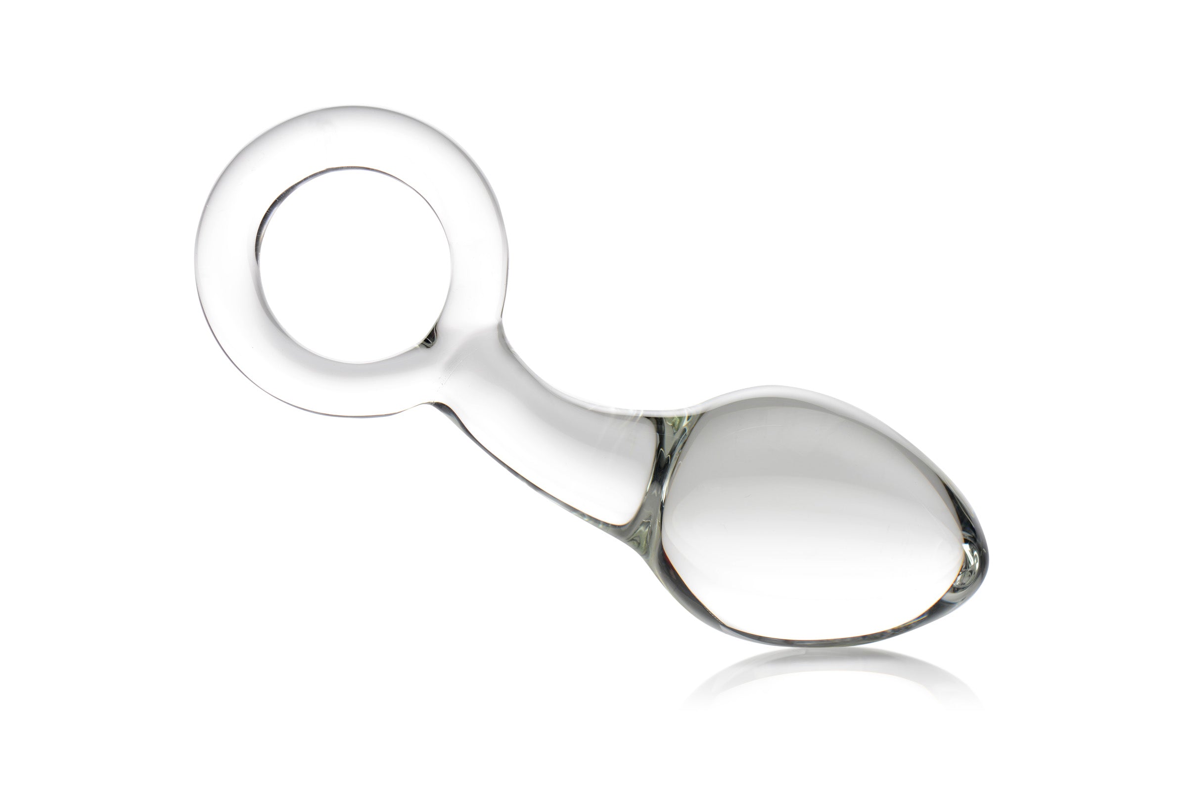 Prisms Erotic Glass Devi Glass Plug Clear