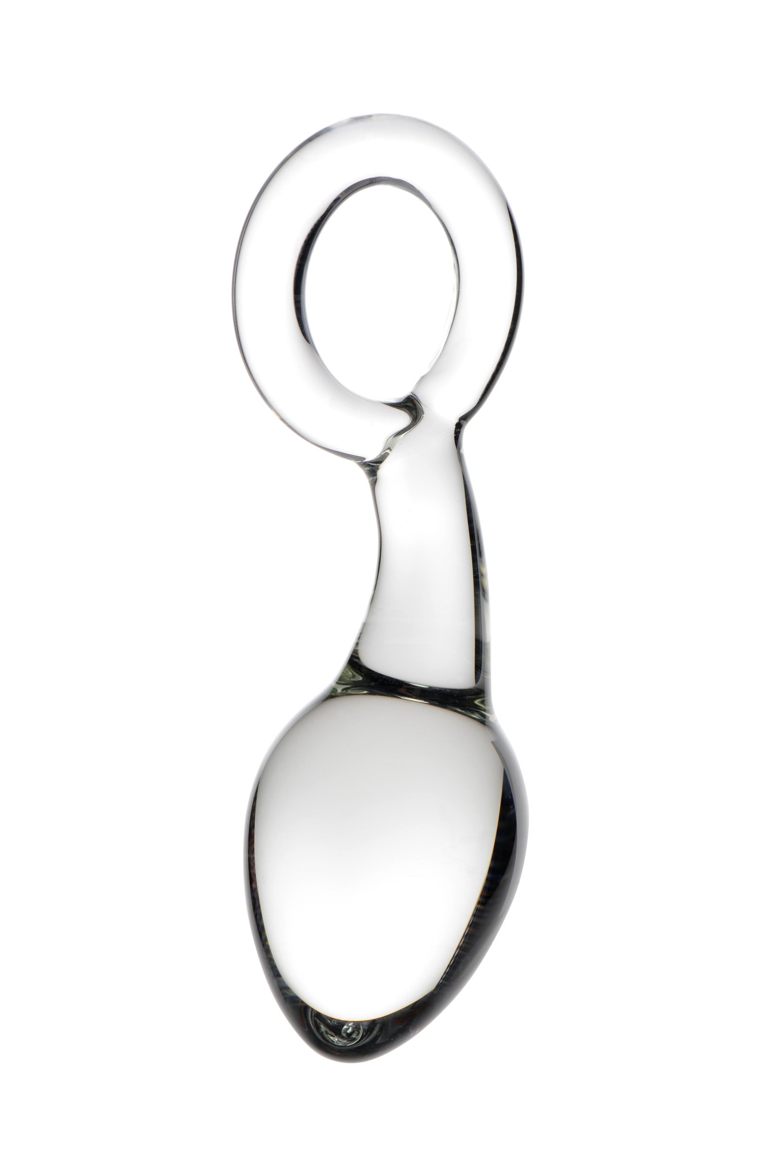 Prisms Erotic Glass Devi Glass Plug Clear
