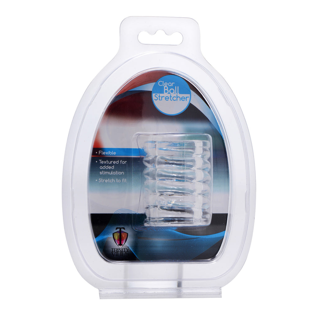 Trinity Vibes Spiral Ball Stretcher - Clear Clear