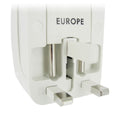 XR Brands Universal Plug Adapter White