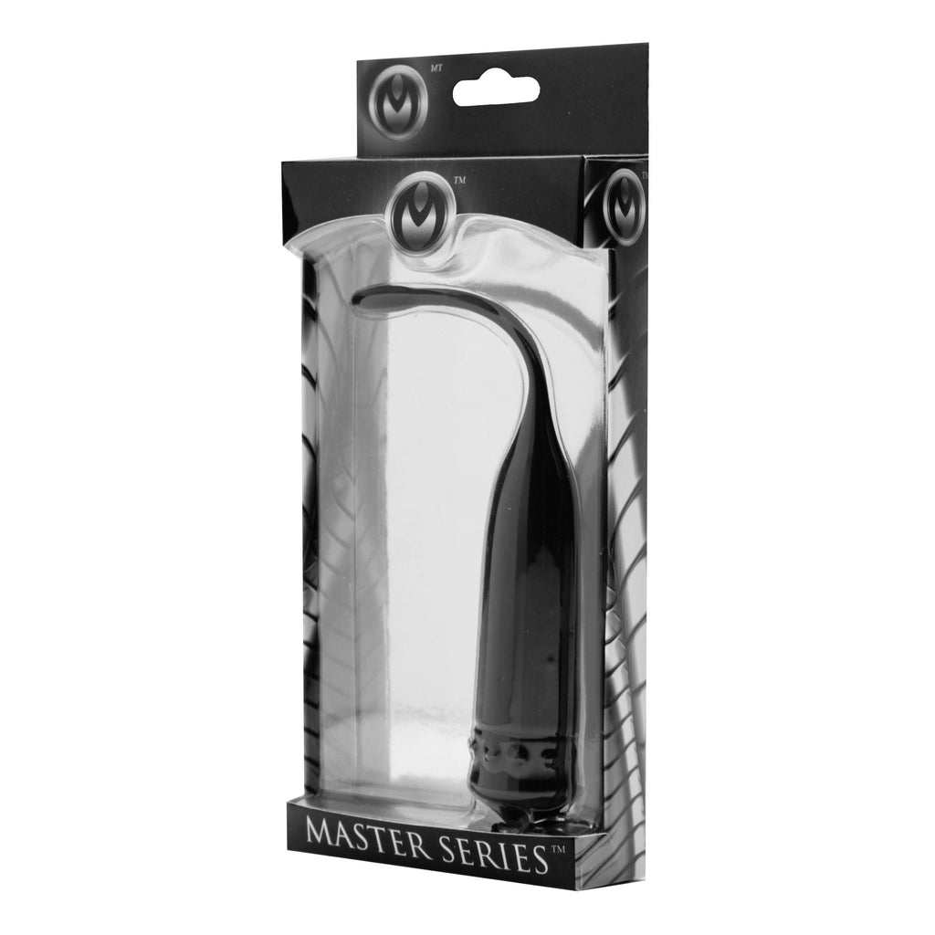 Master Series Cadence Vibrating Silicone Sound Black