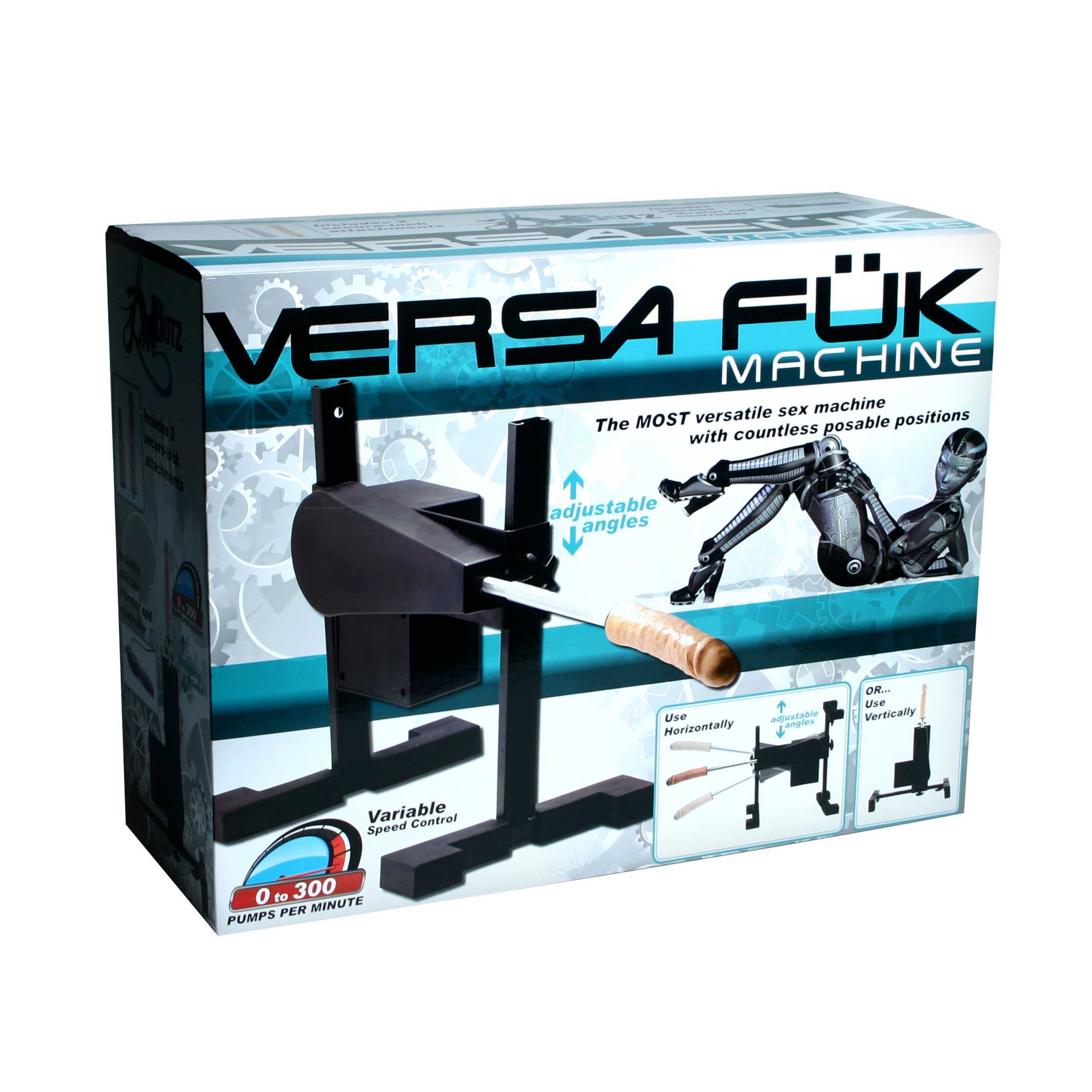 LoveBotz Versa Fuk Machine Black