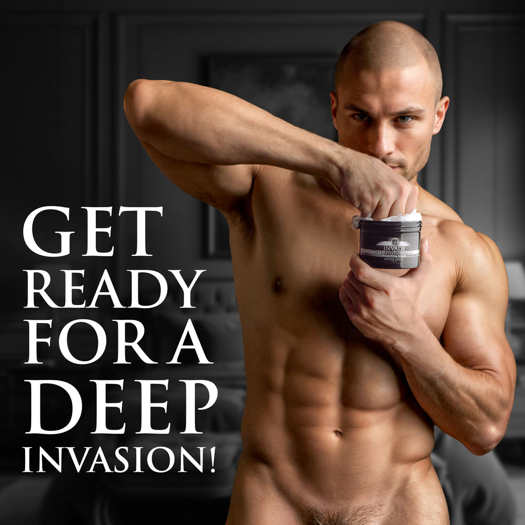 Master Series Invade Deep Fisting Cream - 8 oz White