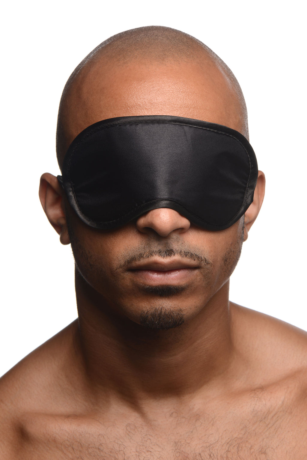 GreyGasms Le Boheme Satin Blindfold - Black Black