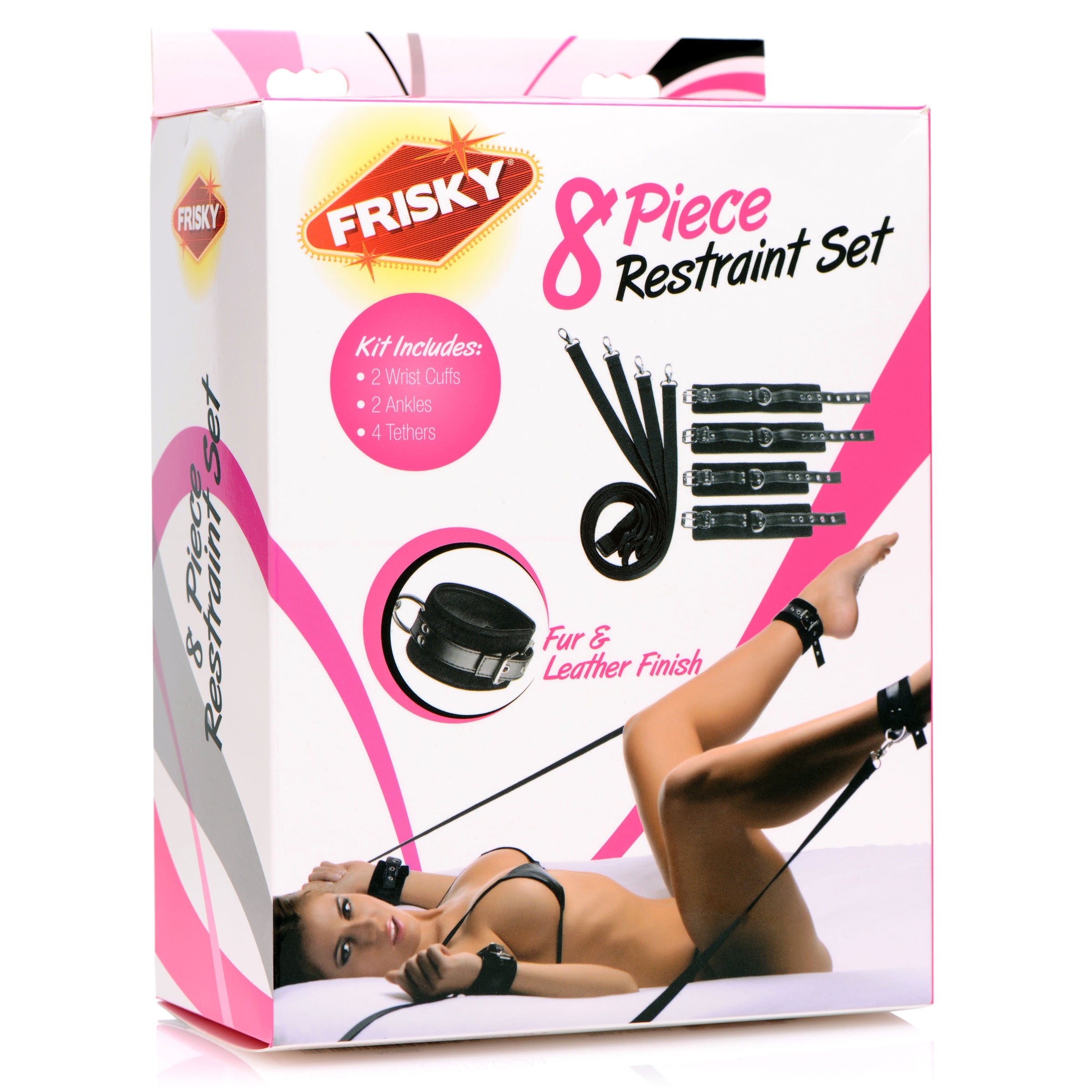 Frisky Frisky 8 Piece Restraint Set Black