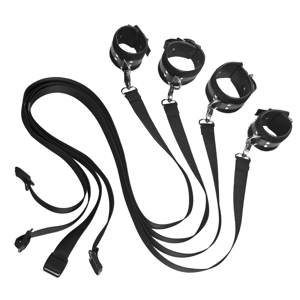 Frisky Frisky 8 Piece Restraint Set Black