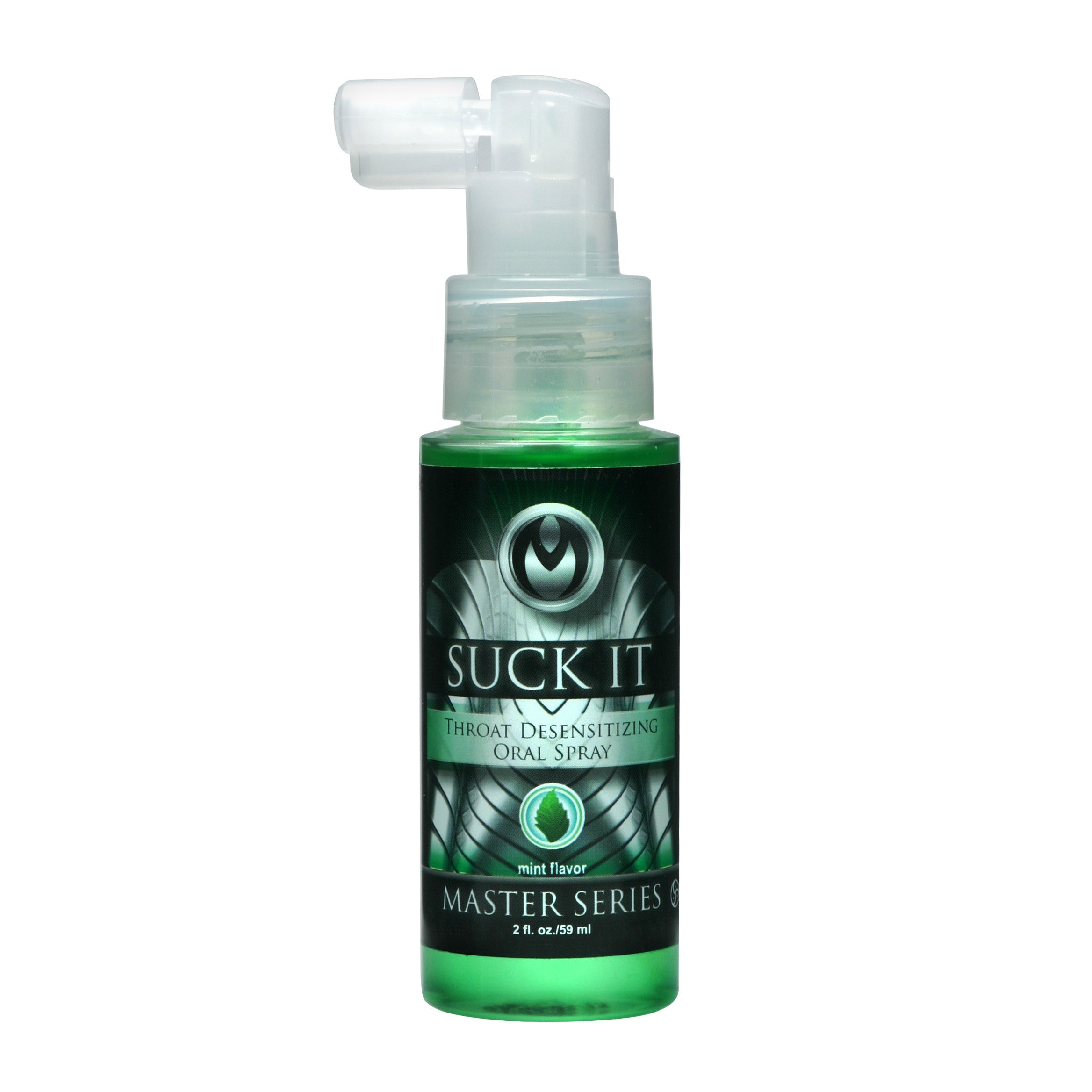 Master Series Suck It Throat Desensitizing Oral Sex Spray - 2 oz Green