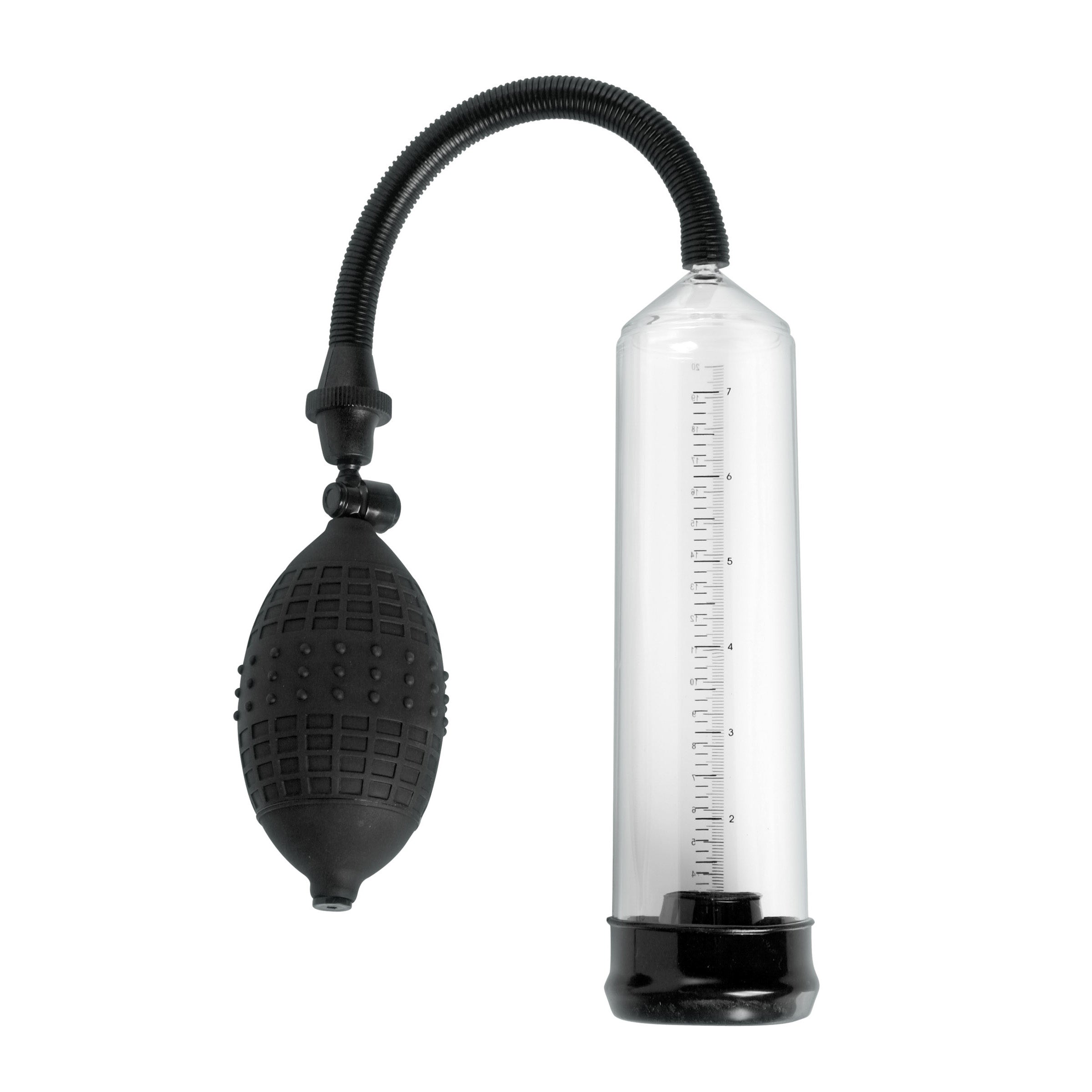 Size Matters Super Suction Penis Pump with Sleeve Clear