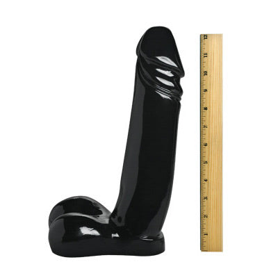 Master Cock Immense Ivan 12.5 Inch Dildo Black