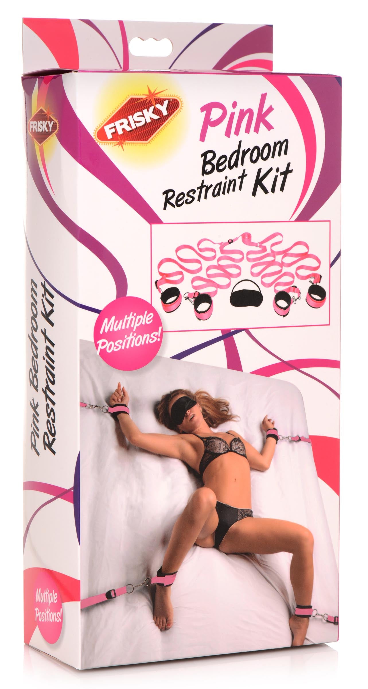 Frisky Frisky Pink Bedroom Restraint Kit Pink