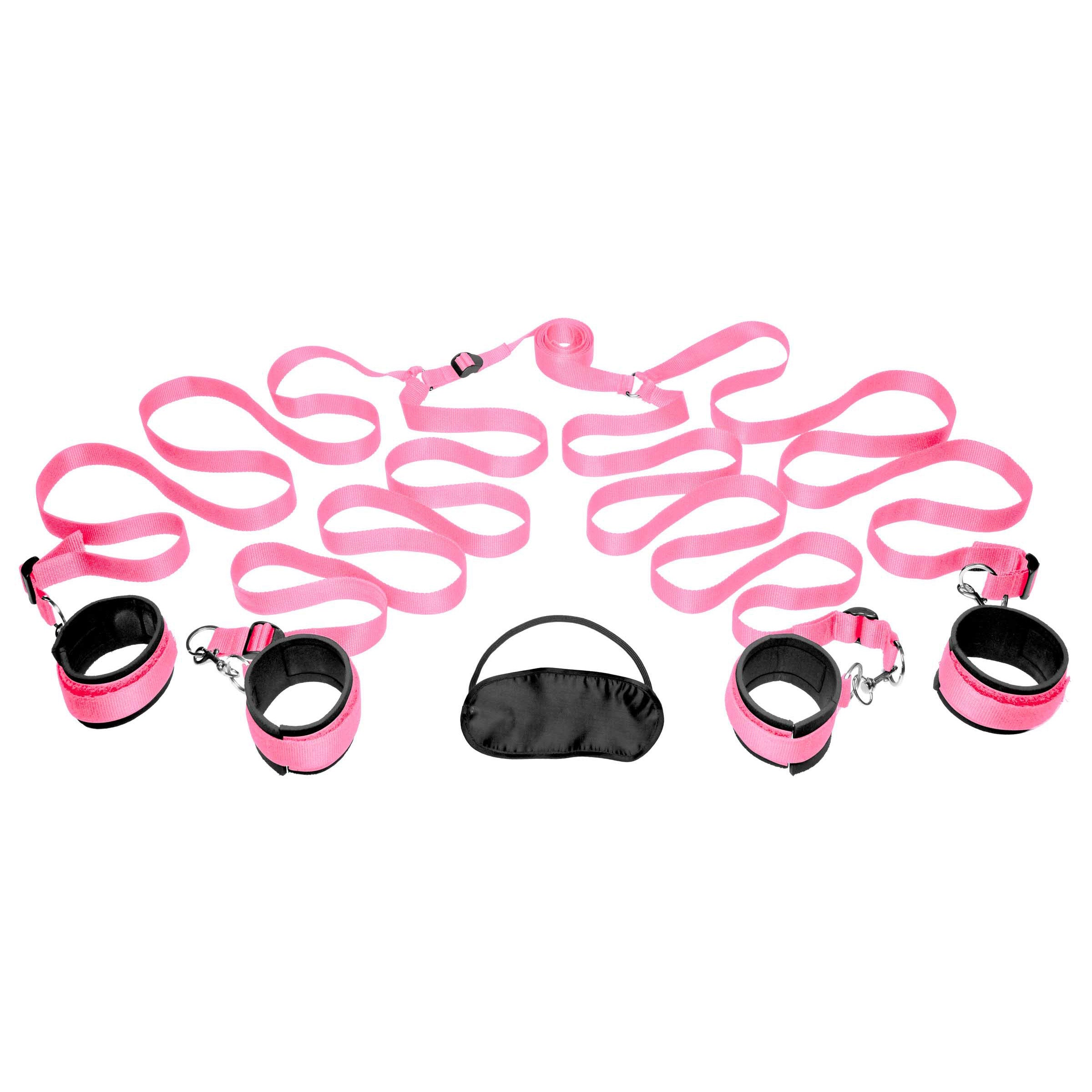 Frisky Frisky Pink Bedroom Restraint Kit Pink