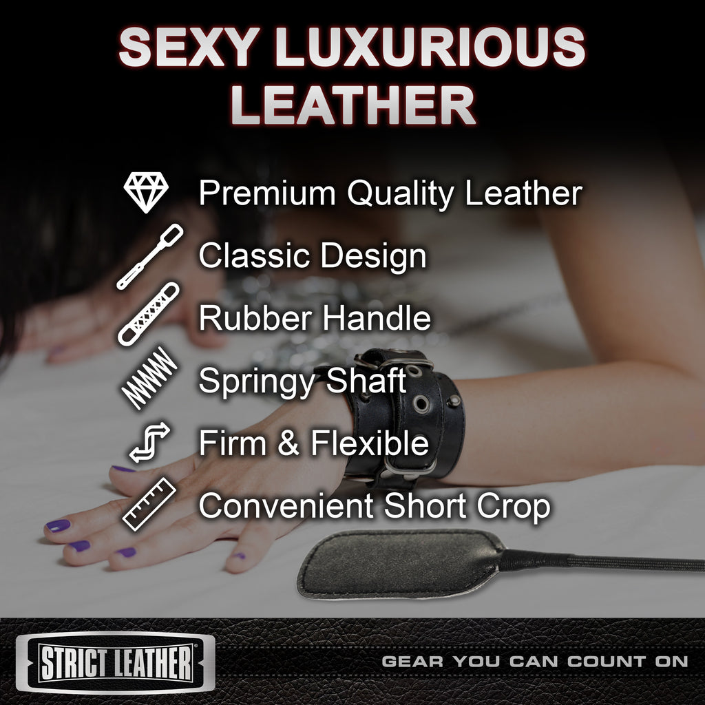 Strict Leather Strict Leather Short Riding Crop Black