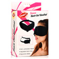 Frisky Frisky Deluxe Black Out Blindfold Black